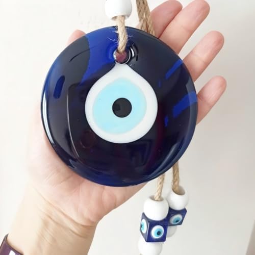 Blue Glass Evil Eye Handmade Hanging Ornament