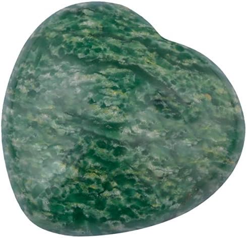 Rockcloud African Jade Heart Healing Stones Pack of 10