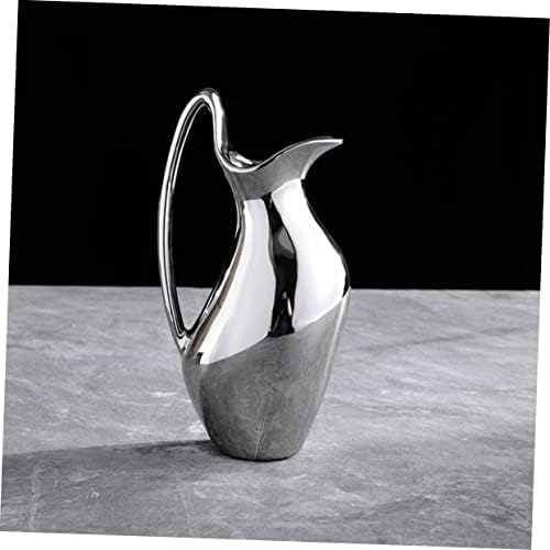 Bestyard Creative Pitcher Ceramic Vase for Home Office Decor