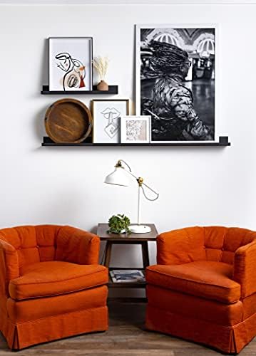 Infinite Design 24 Inch Metal Floating Shelf