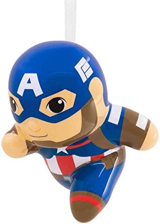 Hallmark Captain America Decoupage Ornament 1