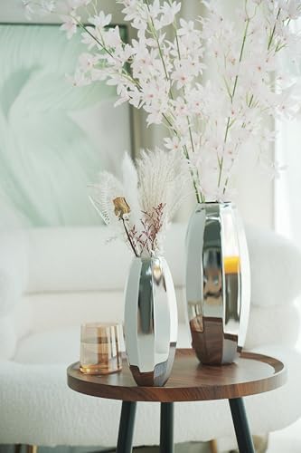 YcQuixoti Prismatic Mirror Vase 1209 Inches Tall