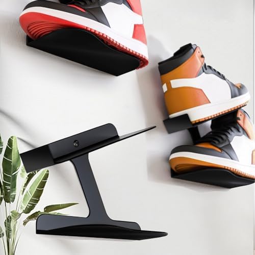 Stylish Floating Shoe Shelves Wall Mount Organizer