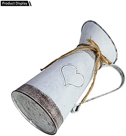 MISIXILE Rustic Metal Farmhouse Pitcher - Misty Grey 106
