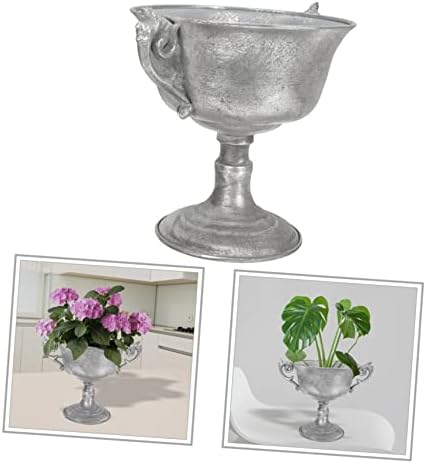 Cabilock Iron Flower Vase for Home Decor Centerpieces