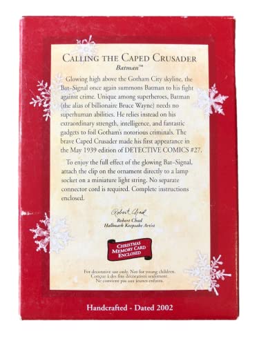 Hallmark Batman Keepsake Hanging Ornament