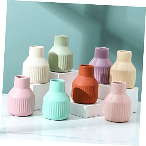 VINTORKY Desktop Ceramic Flower Vase Aesthetic Home Decor