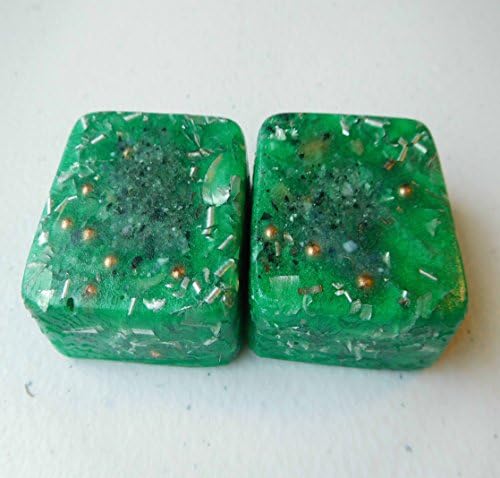 Emerald 2 Mini Cube Tower Busters Crystal Orgone
