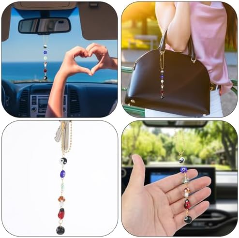 66 Inch Evil Eye Car Charm Boho Decor Keychain