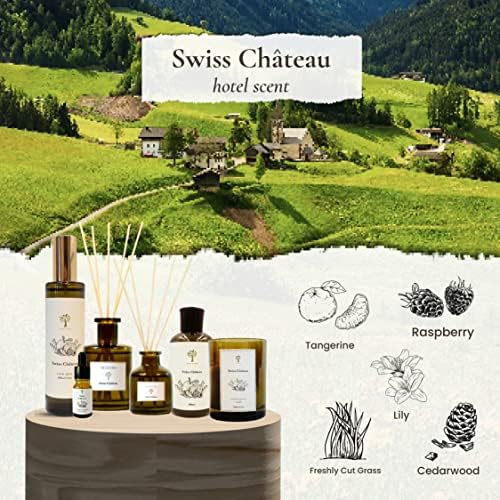 Pristine Hotel Scent Diffuser Refill Fresh Rose Tangerine Cedarwood