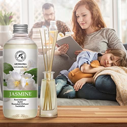 Jasmine Vanille Reed Diffuser Refill Set 34 Fl Oz 2 x 500ml