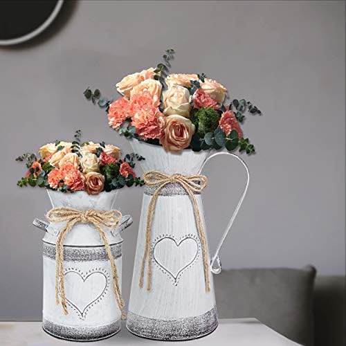 Fovasen 11 Metal Milk Jug Decorative Vase