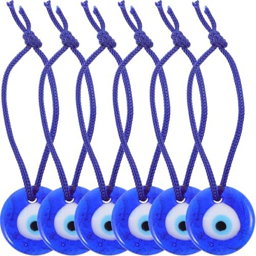 6pcs Turkish Blue Eye Wall Hanging Decor