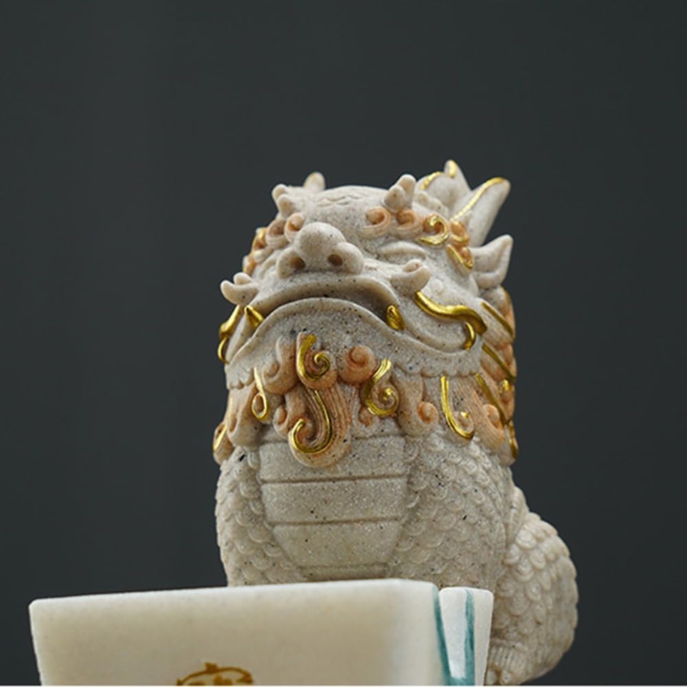 Tabletop Fountain with Lucky Beast Design