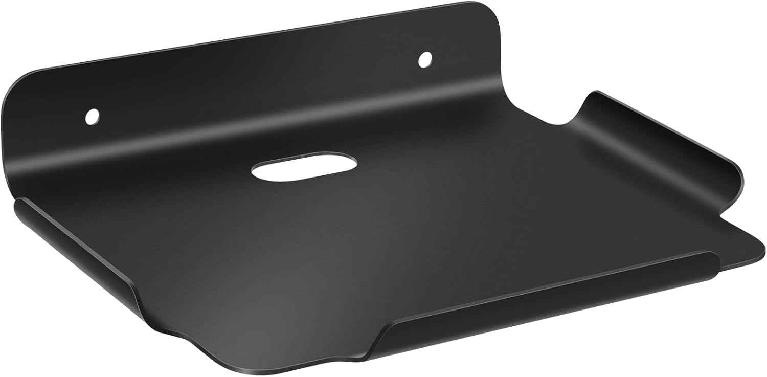 8x64 Floating Metal Wall Shelf for Smart Home Devices
