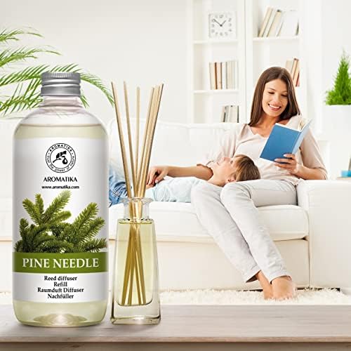 Pine Diffuser Refill 17 Fl Oz - Natural Essential Oil for Fresh Aroma