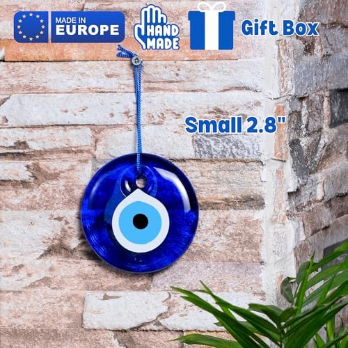 BCS Blue Evil Eye Wall Hanging Ornament 28