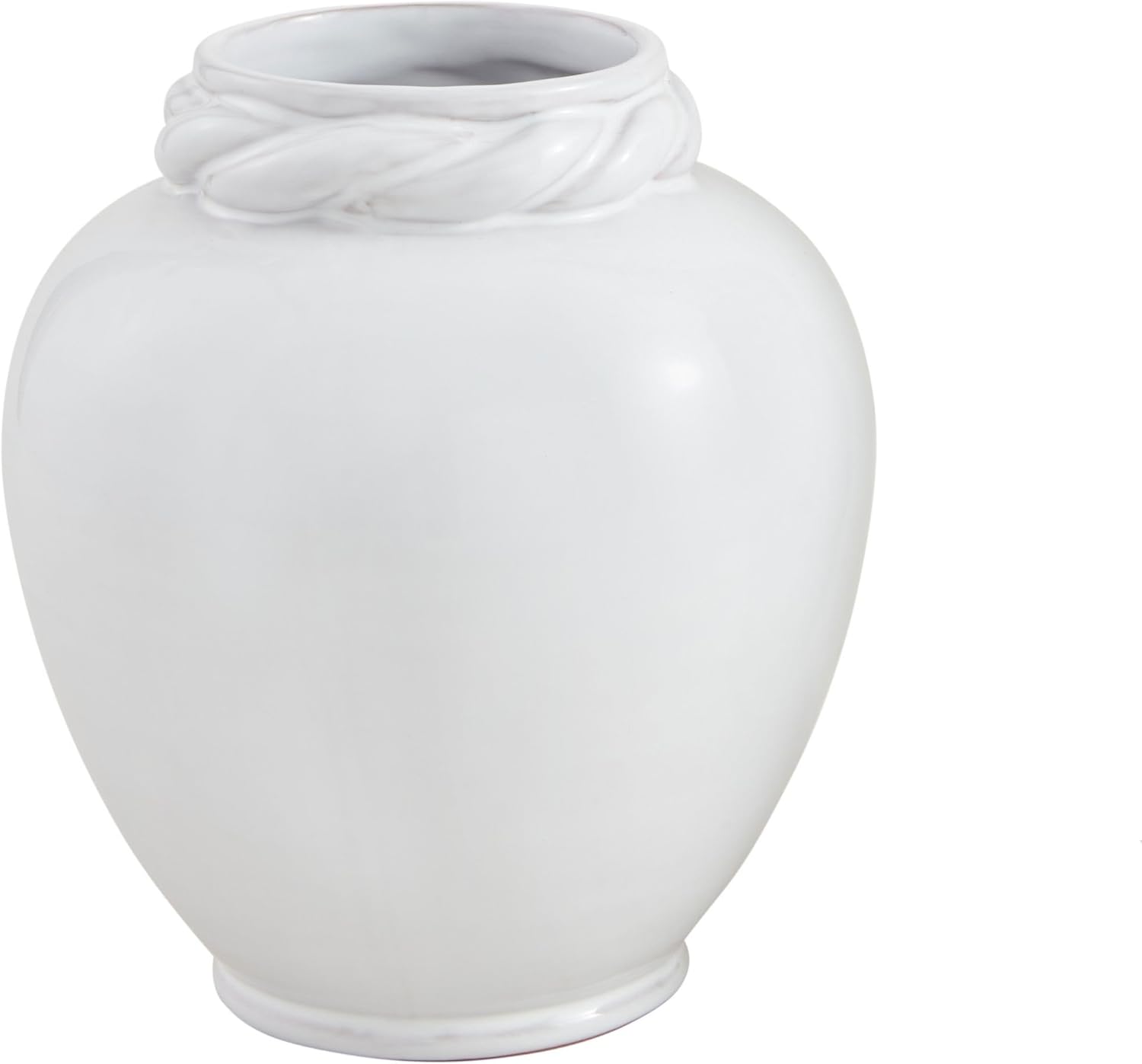 Mud Pie Small Twisted Ceramic Vase 75x65