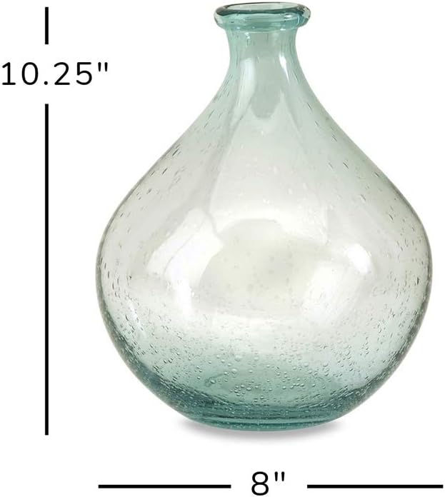 IMAX 63023 Amadour Bubble Glass Bottle 1