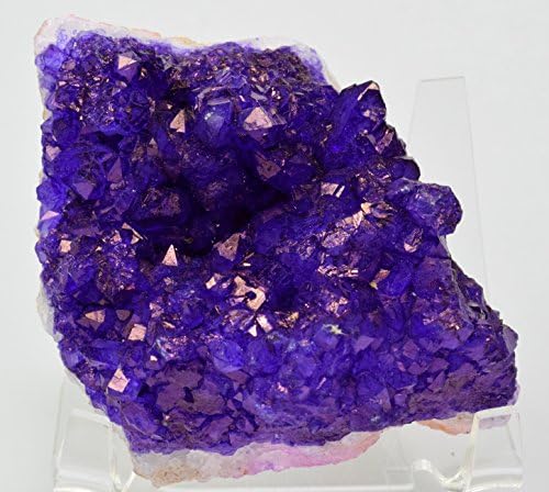 HQRP Dyed Bluish Purple Quartz Geode Druzy Cluster