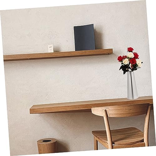 BESPORTBLE Desktop Flower Vase Stainless Steel