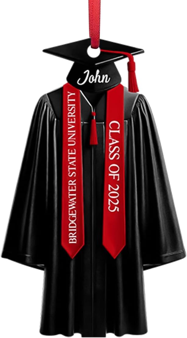 Personalized 2025 Graduation Ornament College High School Class of 2025 Gift
