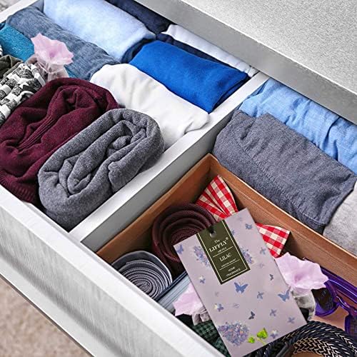 14 Pack Lilac Scented Sachets for Drawers and Closets