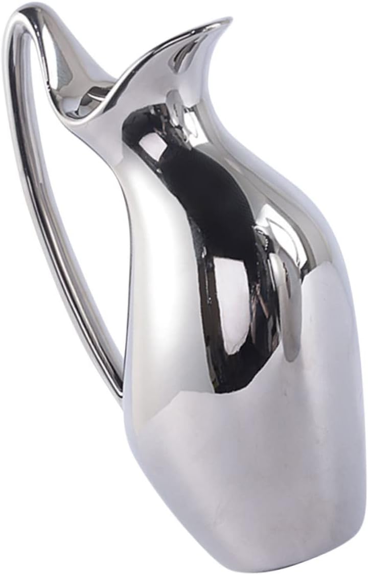 Bestyard Creative Pitcher Ceramic Vase for Home Office Decor