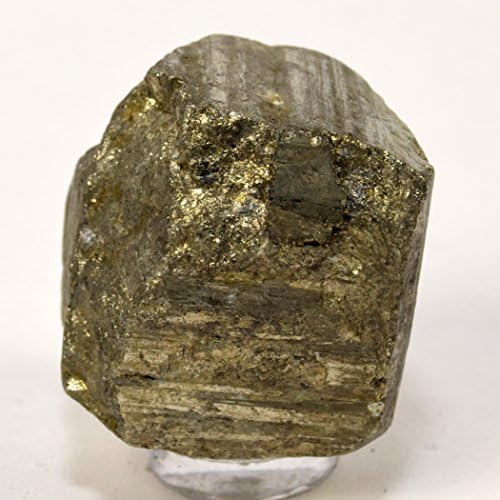 HQRP 29mm Golden Pyrite Cube Cluster Natural Stone Specimen