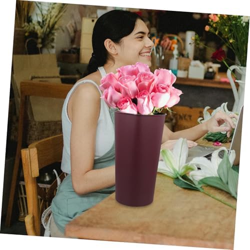 Triangular Flower Vase for Florists and Home Decor