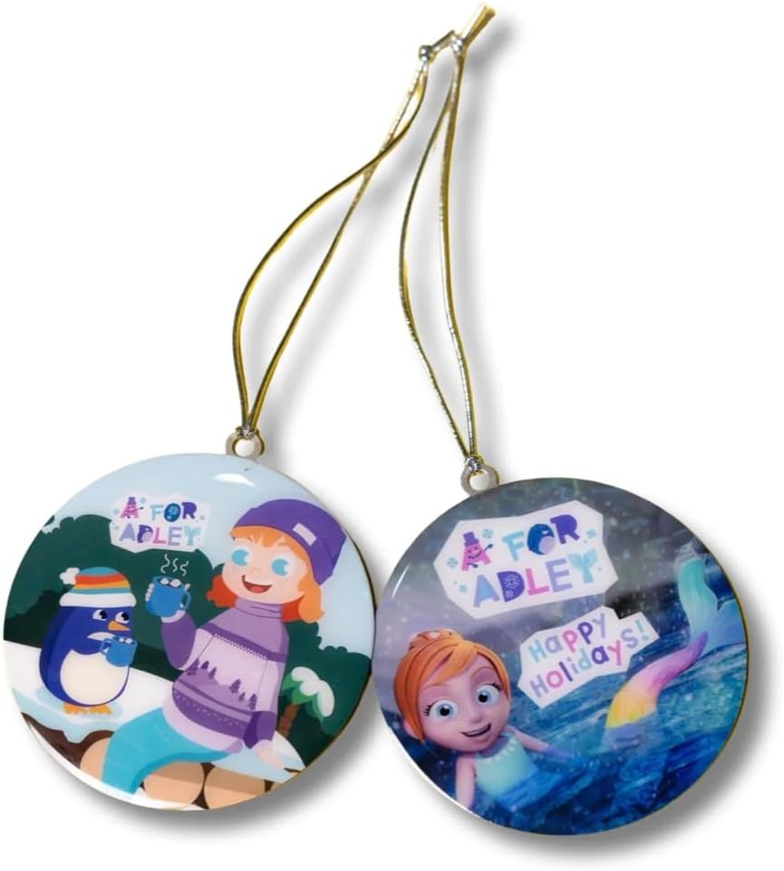 A for Adley Official Holiday Ornament Pack