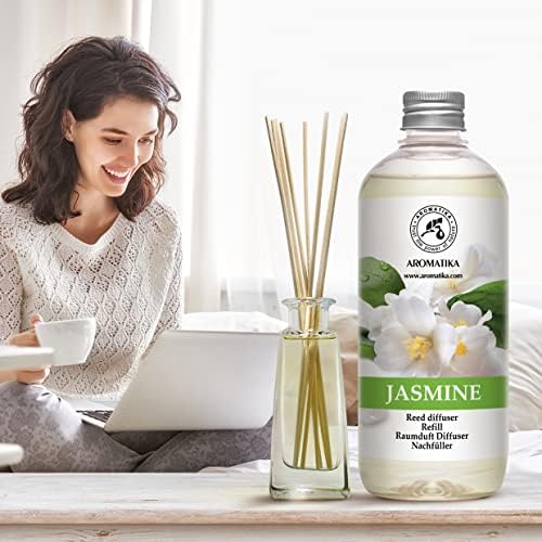 Jasmine Vanille Reed Diffuser Refill Set 34 Fl Oz 2 x 500ml