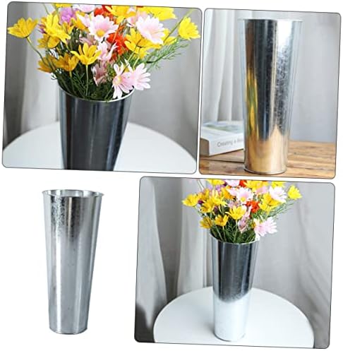 Garneck Iron Art Flower Bucket Vase Decor