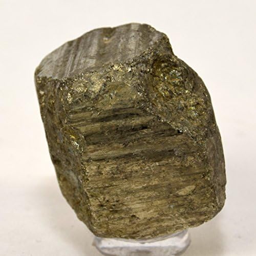 HQRP 29mm Golden Pyrite Cube Cluster Natural Stone Specimen