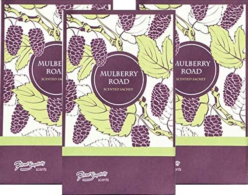 Floral Simplicity Mulberry Road Scented Sachets 3-Pack