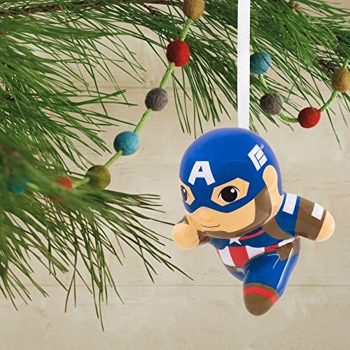 Hallmark Captain America Decoupage Ornament 1