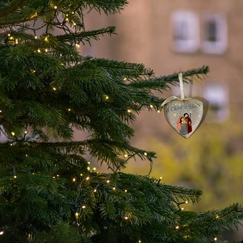 Needzo 2024 Christian Christmas Ornament Pack of 6