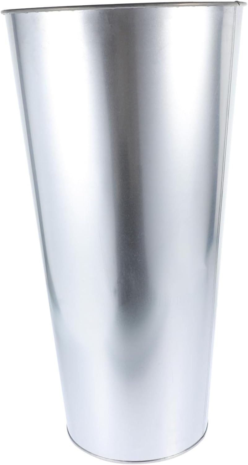 Amosfun Iron Art Flower Bucket Premium Vase for Dried Flowers