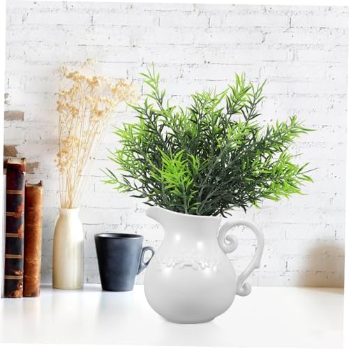 Zerodeko Ceramic Pitcher Vase for Dried Flowers