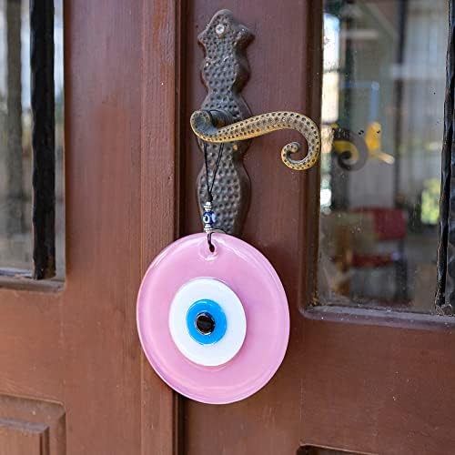 BCS Pink Evil Eye Wall Hanging Decor