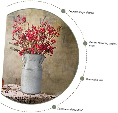 ABOOFAN Retro Iron Art Flower Vase for Home Decor