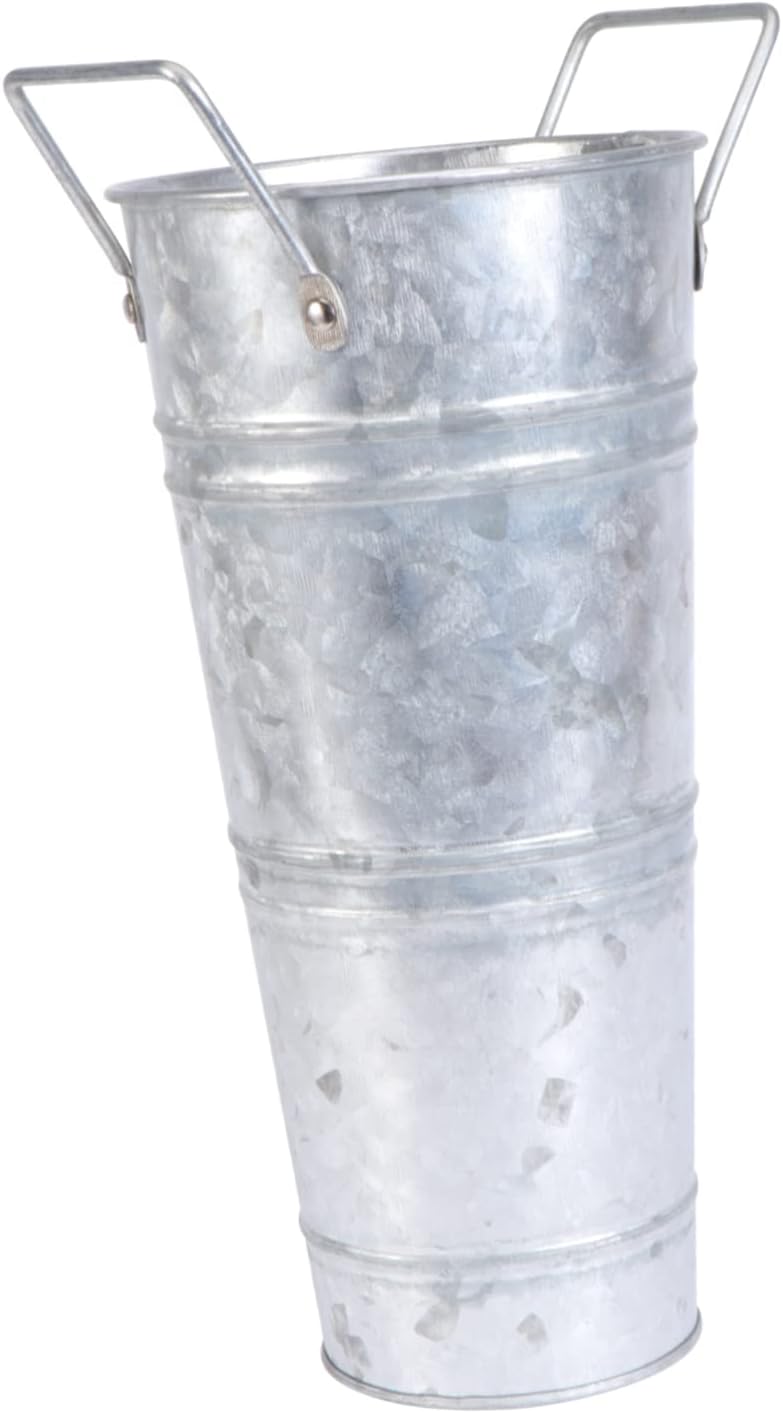 Cabilock Vintage Iron Flower Bucket Vase