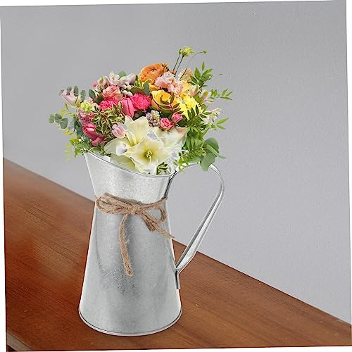 BESPORTBLE Chic Vintage Iron Art Flower Bucket