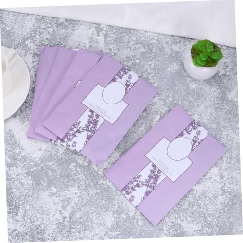 5Pcs Lavender Scented Sachets for Closets Drawers and Car Fresheners