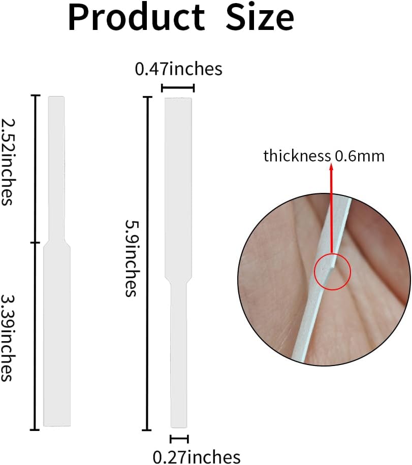 150 Pcs Thickened Perfume Test Strips for Scent Sampling
