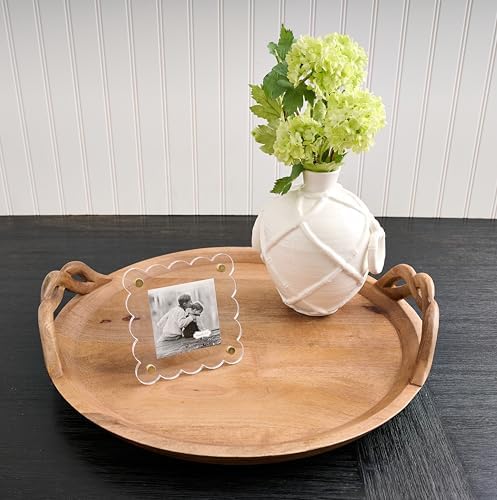 Mud Pie Bamboo Handle Vase Small 75 x 525