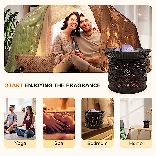 Electric Wax Melt Warmer with Cut-Out Design