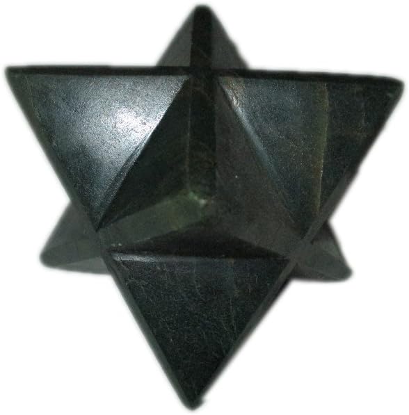 Rare Natural Green Mica 2 Inch Merkaba Gemstone Healing Crystal