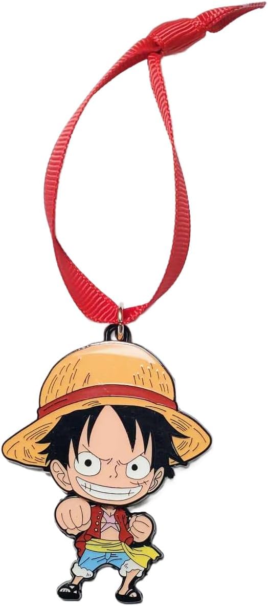 Fandom Emporium One Piece Devil Fruit Jolly Roger Luff Running Teeth Ornament