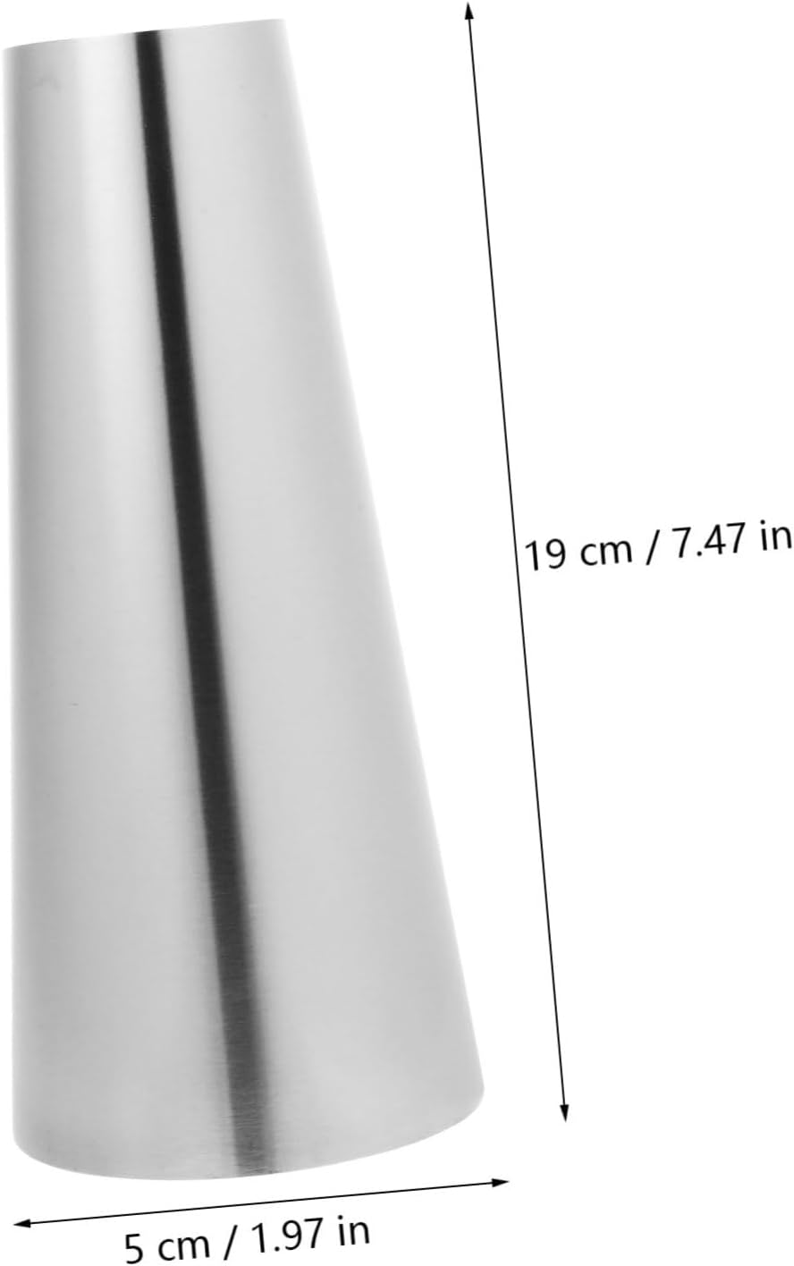 VICASKY Modern Stainless Steel Flower Vase